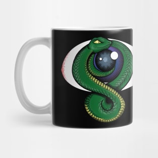 The Coiling Eye Mug